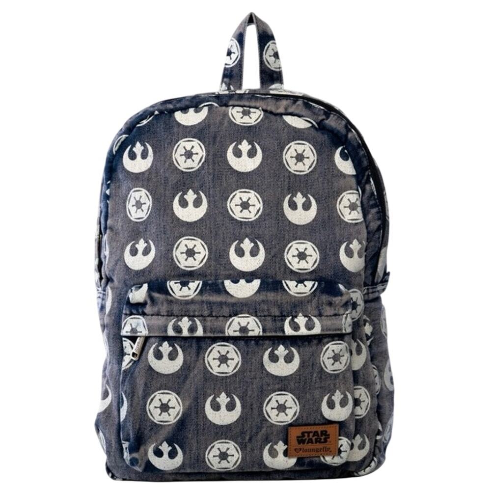 Loungefly Disney Star Wars Logos Denim Printed Backpack
Imperial Starbird print